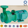 Fluoro plastic lined centrifugal chemical circulating pump